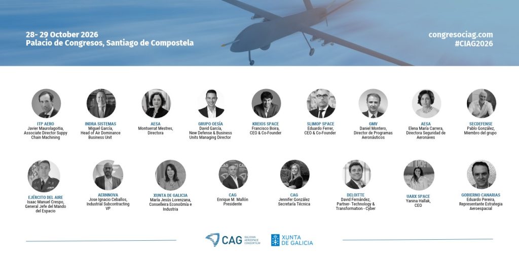 Speakers at CIAG 2026, Palacio de Congresos, Santiago de Compostela